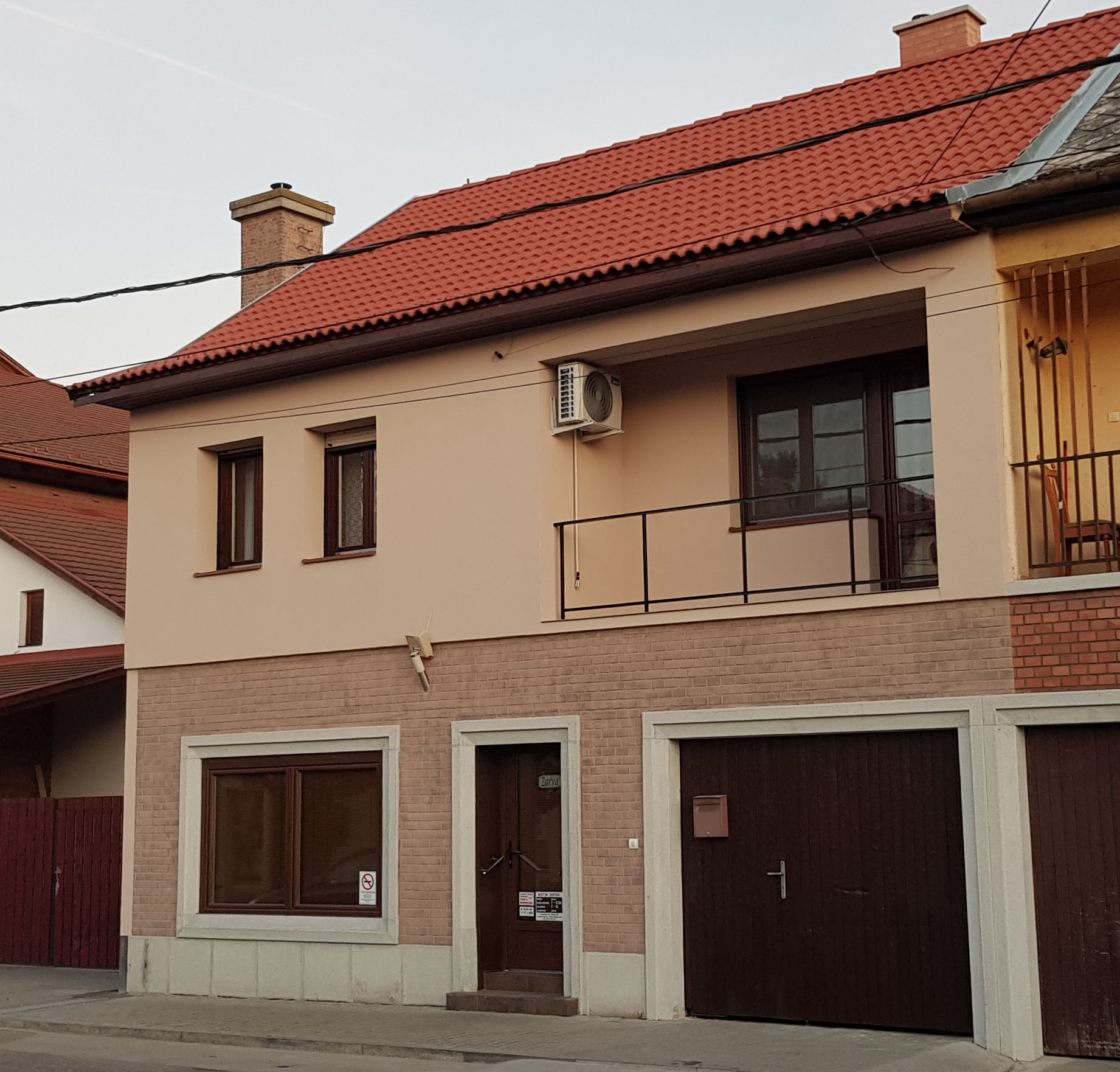 Homlokzat szigetelés - utána