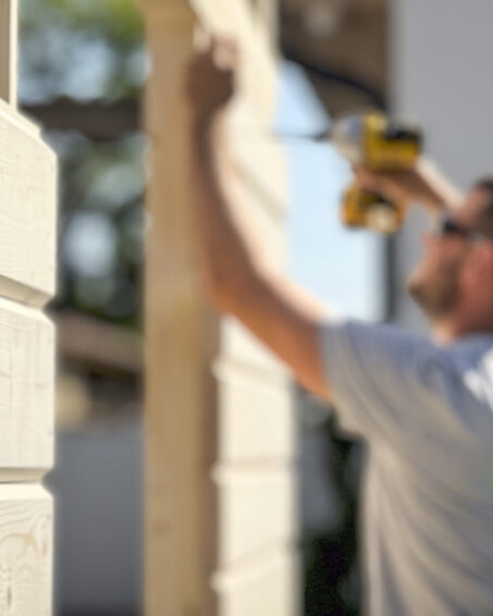 kerti faház építése